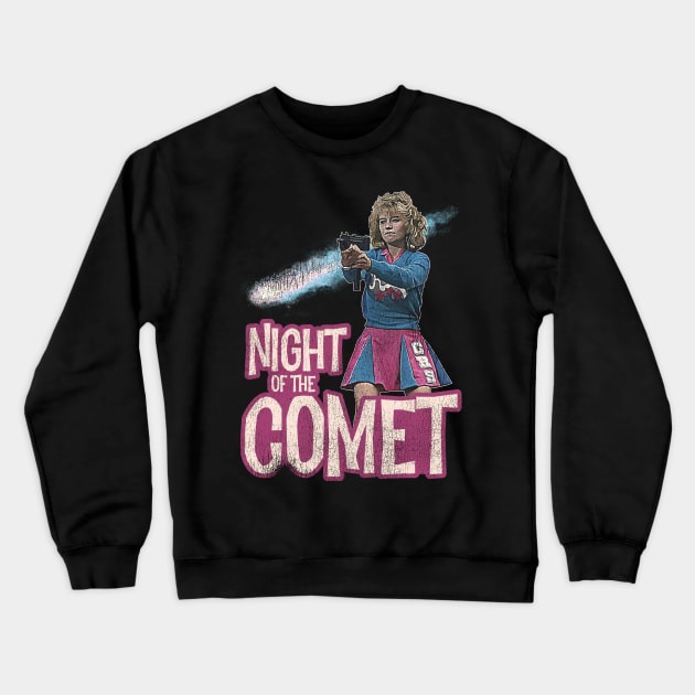 Night of the Comet 80s Cult Horror Film Crewneck Sweatshirt by darklordpug